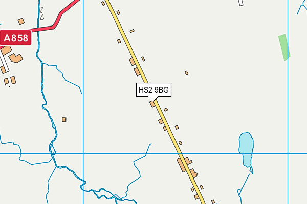 HS2 9BG map - OS VectorMap District (Ordnance Survey)