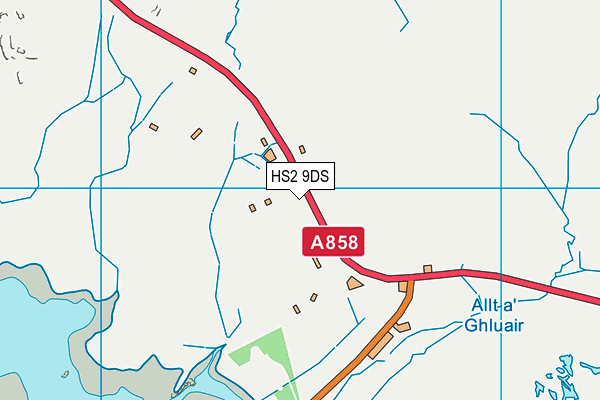 HS2 9DS map - OS VectorMap District (Ordnance Survey)