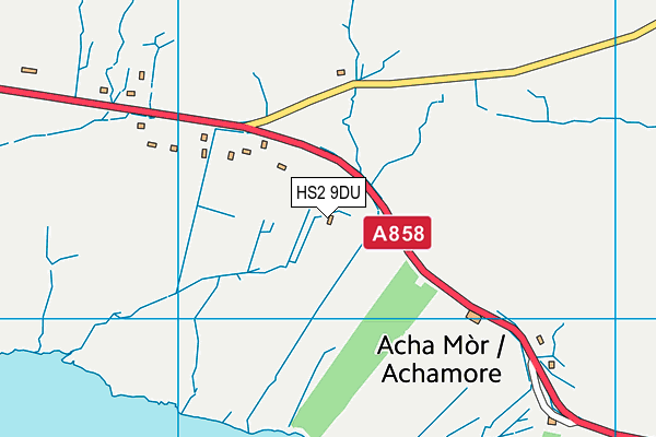 HS2 9DU map - OS VectorMap District (Ordnance Survey)