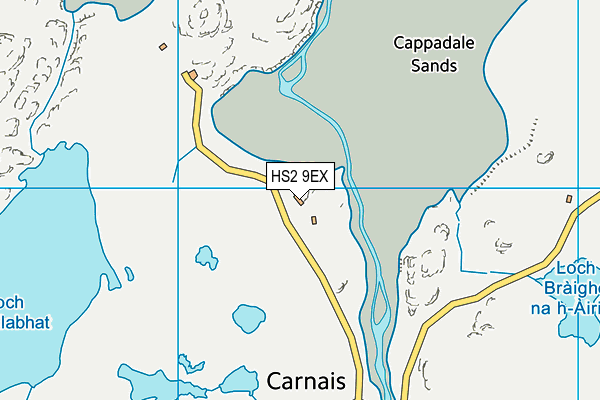 HS2 9EX map - OS VectorMap District (Ordnance Survey)