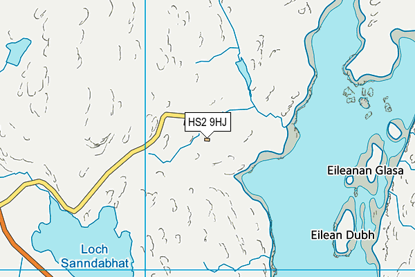 HS2 9HJ map - OS VectorMap District (Ordnance Survey)