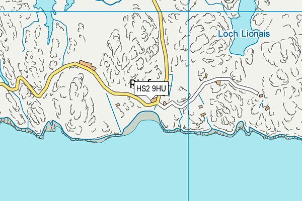 HS2 9HU map - OS VectorMap District (Ordnance Survey)