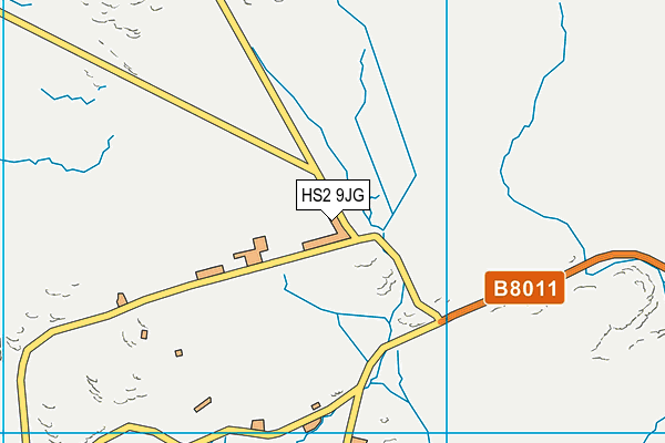 HS2 9JG map - OS VectorMap District (Ordnance Survey)
