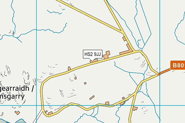 HS2 9JJ map - OS VectorMap District (Ordnance Survey)