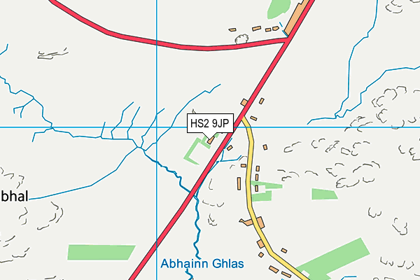 HS2 9JP map - OS VectorMap District (Ordnance Survey)