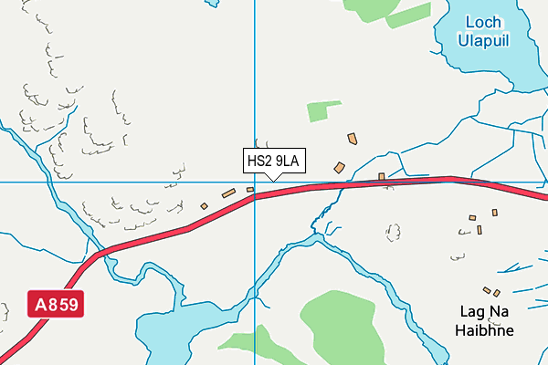 HS2 9LA map - OS VectorMap District (Ordnance Survey)