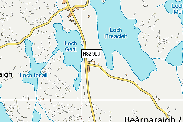 HS2 9LU map - OS VectorMap District (Ordnance Survey)