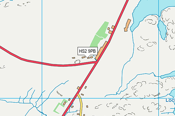 HS2 9PB map - OS VectorMap District (Ordnance Survey)