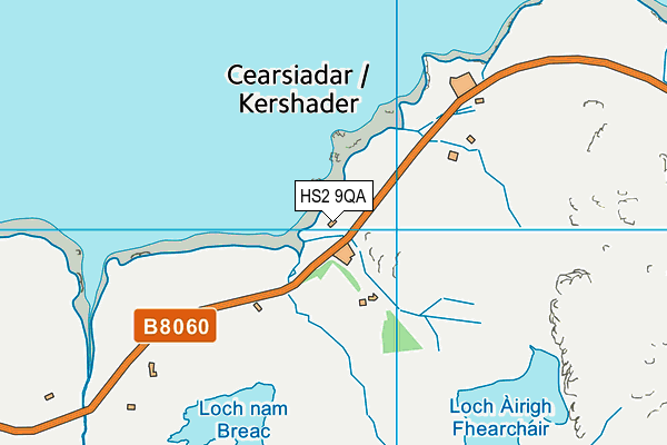 HS2 9QA map - OS VectorMap District (Ordnance Survey)