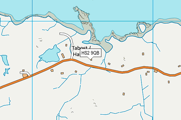 HS2 9QB map - OS VectorMap District (Ordnance Survey)