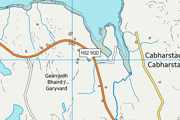 HS2 9QD map - OS VectorMap District (Ordnance Survey)