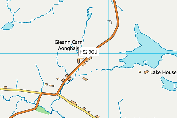 HS2 9QU map - OS VectorMap District (Ordnance Survey)