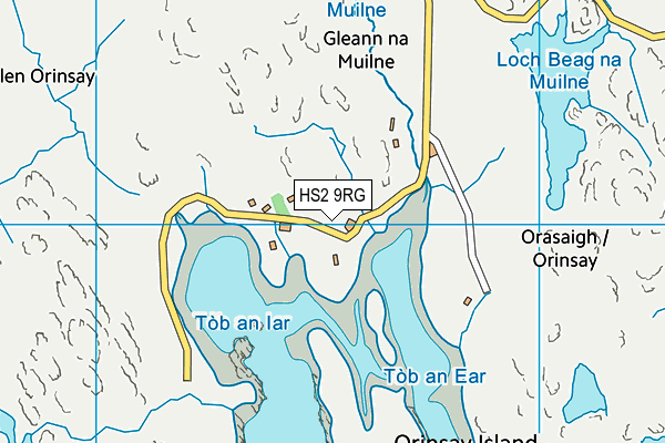 HS2 9RG map - OS VectorMap District (Ordnance Survey)