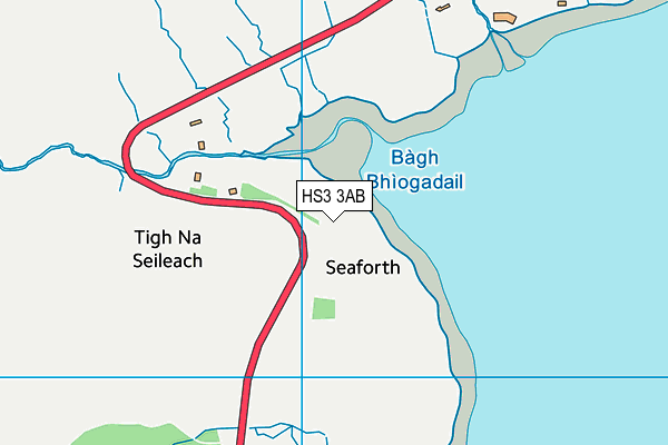 HS3 3AB map - OS VectorMap District (Ordnance Survey)