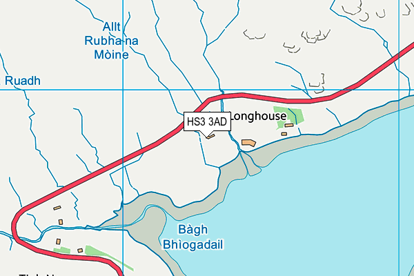 HS3 3AD map - OS VectorMap District (Ordnance Survey)