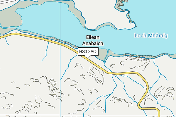 HS3 3AQ map - OS VectorMap District (Ordnance Survey)