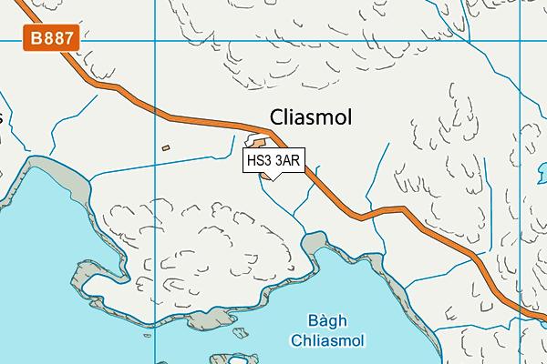 HS3 3AR map - OS VectorMap District (Ordnance Survey)