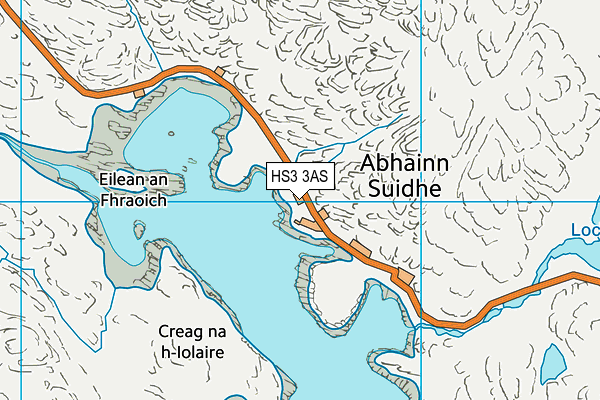 HS3 3AS map - OS VectorMap District (Ordnance Survey)