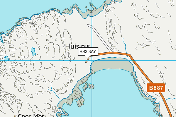 HS3 3AY map - OS VectorMap District (Ordnance Survey)