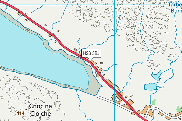 HS3 3BJ map - OS VectorMap District (Ordnance Survey)