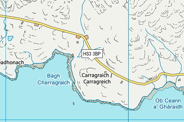 HS3 3BP map - OS VectorMap District (Ordnance Survey)