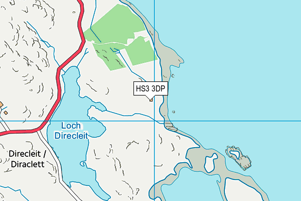 HS3 3DP map - OS VectorMap District (Ordnance Survey)