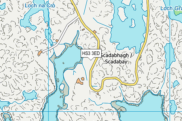 HS3 3ED map - OS VectorMap District (Ordnance Survey)