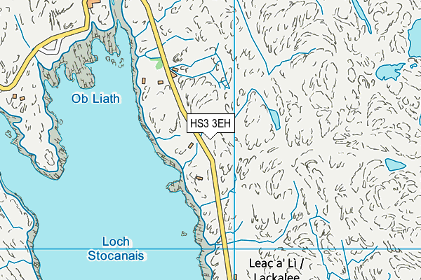HS3 3EH map - OS VectorMap District (Ordnance Survey)