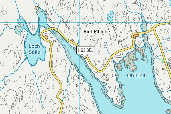 HS3 3EJ map - OS VectorMap District (Ordnance Survey)