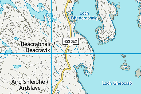 HS3 3EX map - OS VectorMap District (Ordnance Survey)