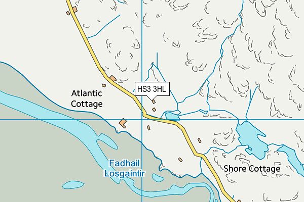 HS3 3HL map - OS VectorMap District (Ordnance Survey)