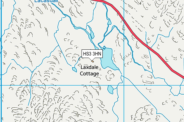 HS3 3HN map - OS VectorMap District (Ordnance Survey)