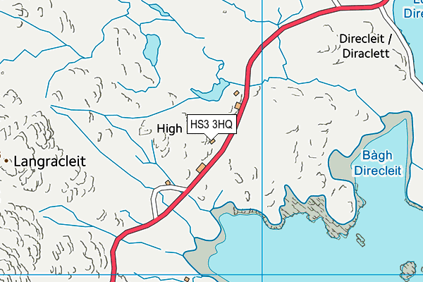 HS3 3HQ map - OS VectorMap District (Ordnance Survey)