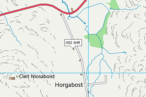 HS3 3HR map - OS VectorMap District (Ordnance Survey)