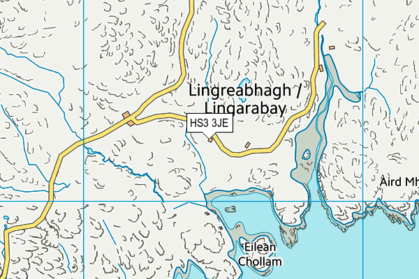 HS3 3JE map - OS VectorMap District (Ordnance Survey)