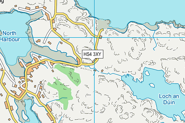 HS4 3XY map - OS VectorMap District (Ordnance Survey)
