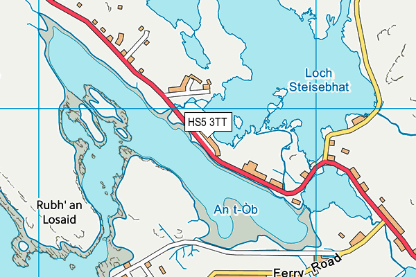 HS5 3TT map - OS VectorMap District (Ordnance Survey)