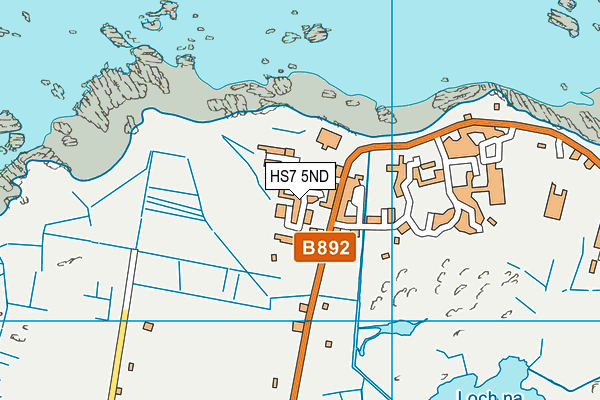 HS7 5ND map - OS VectorMap District (Ordnance Survey)
