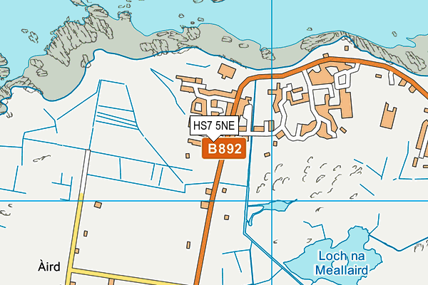 HS7 5NE map - OS VectorMap District (Ordnance Survey)