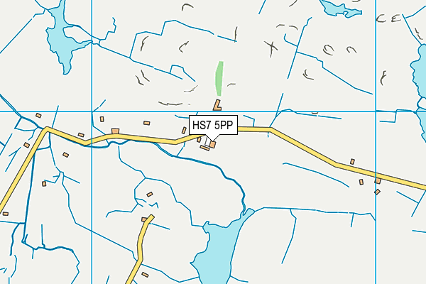 HS7 5PP map - OS VectorMap District (Ordnance Survey)