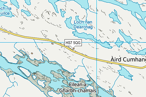 HS7 5QG map - OS VectorMap District (Ordnance Survey)