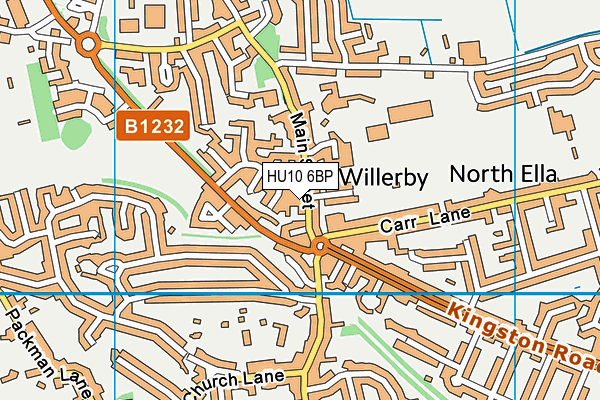Map of CRESCENT COURT (WILLERBY) LIMITED at district scale