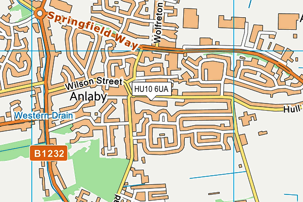 Map of ROSES OF ANLABY LIMITED at district scale