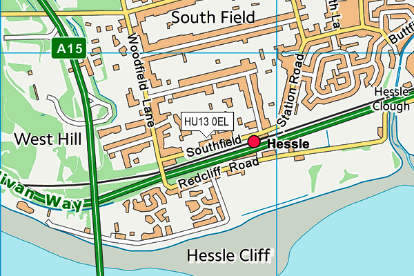 Map of HULL LETS LIMITED at district scale