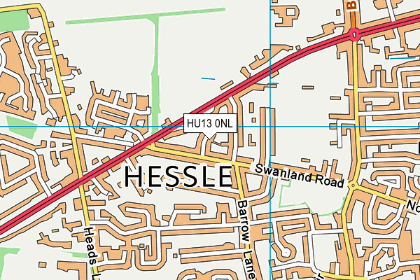 Map of HESSLE PARILLA LTD at district scale