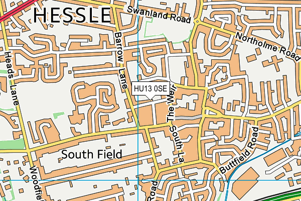 Map of BUZZ (HESSLE) LIMITED at district scale