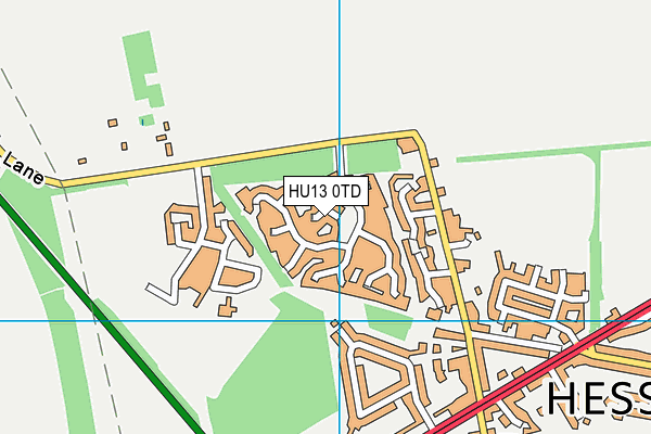 Map of TRANBY ASSIST LTD at district scale