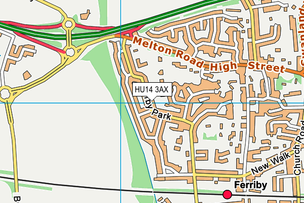 Map of S J THOMPSON ELECTRICAL LTD at district scale