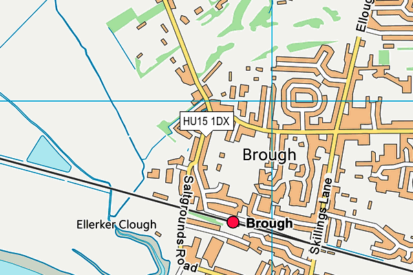 Map of BROUGH MANOR CARE HOME LIMITED at district scale