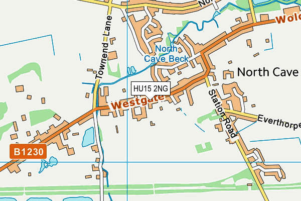 Map of GREAT YORKSHIRE LTD at district scale